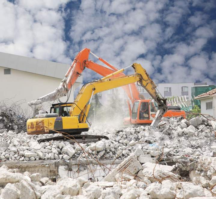 Démolition sécurisée de toutes structures.